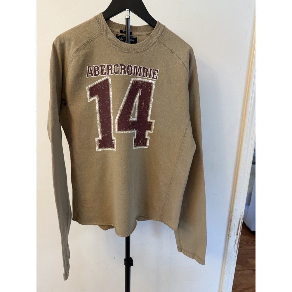 Vintage Abercrombie And Fitch Shirt Jersey 14 Sz L Rugby Football Jersey Shirt